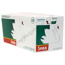 SWAN MENTHOL FILTER TIPS BOX (20 SMALL PACKETS) - 120 FILTER TIPS PER PACK