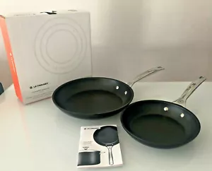 Le Creuset Toughened Nonstick Pro 8 and 10 Inch 2-Piece Fry Pan Set * NEW * - Picture 1 of 6