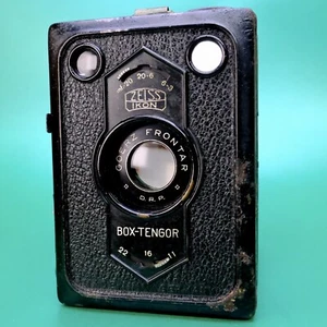 ZEISS IKON BOX-TENGOR CAMERA 6x6 Square Shooter! Worn Body Clean Optics Works! - Picture 1 of 9