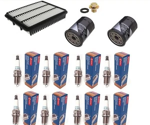 06-09 for Toyota Tundra V8 4.7 Tune-up Kit AIr Filters-Denso Iridium Spark Plugs - Picture 1 of 1