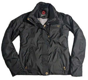 Rossignol Women’s Ski Jacket M Black Gold RLE2WJ04-200 Scratch Print - Picture 1 of 13