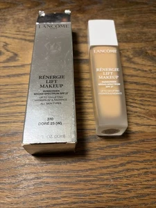 NIB LANCOME RENERGIE LIFT MAKEUP SUNSCREEN SPF27~370 DORE’ 25 (W)~1 OZ  Exp 6/24 - Picture 1 of 2