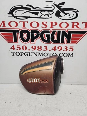 1976 - 1979 HONDA CB400T CB400 T HAWK HONDAMATIC RIGHT SIDE COVER 83700-413-00 - Image 1 of 4