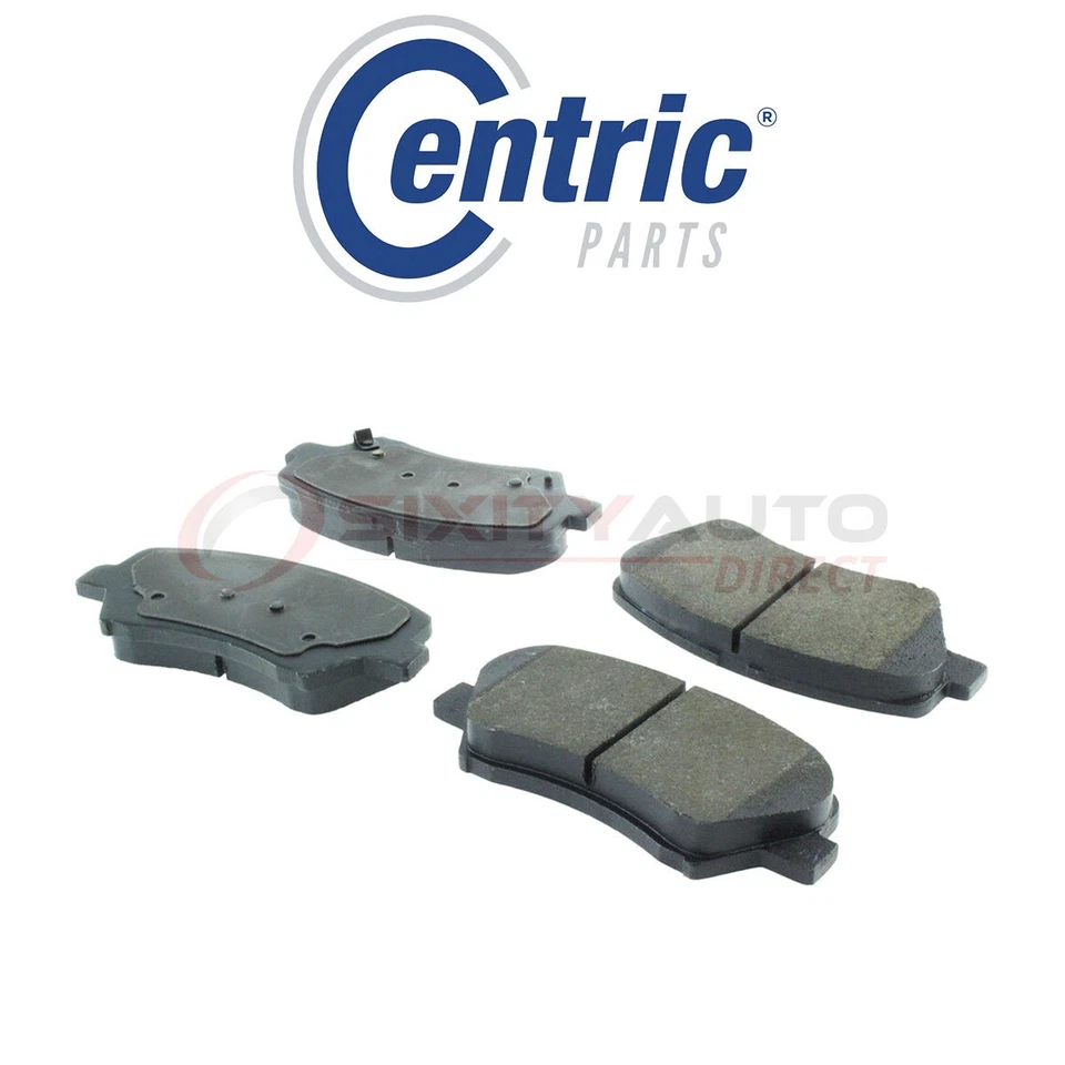 Centric Semi Metallic Brake Pads w Shim for 2014-2016 Kia Forte5 2.0L L4 - ph - Изображение 1 из 4