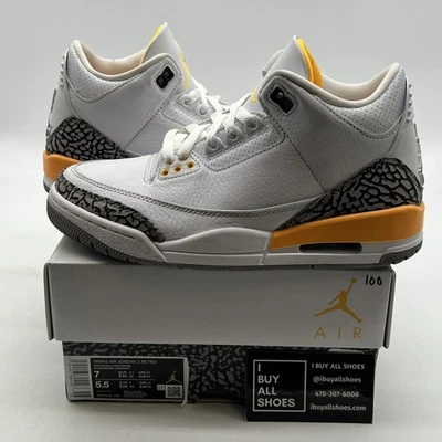 Talla 7 - Air Jordan 3 Retro Láser Naranja W (CK9246-108) Foto 1 de 4
