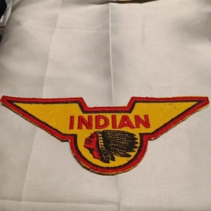 Vintage 20er-30er Jahre Winged Indian Motorcycle Patch *lesen* - Bild 1 von 14