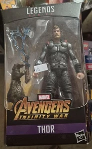 Marvel Legends The Avengers Infinity War Thor NIB w/ Cull Obsidian BAF - Picture 1 of 2