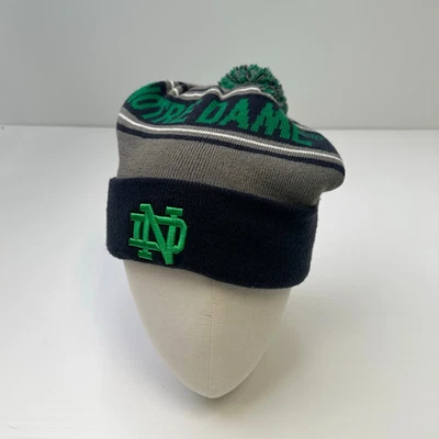 Sombrero irlandés de lucha Notre Dame para hombre talla única gorro tejido deletrear fiesta Core Ex Foto 1 de 4