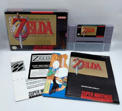 The Legend of Zelda: A Link to the Past (Nintendo SNES, 1992) Complete CIB - Image 1 of 4