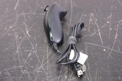 Genuine Nintendo Wii WiiU OEM Black Nunchuck Controller RVL-004 #2 - Image 1 of 4