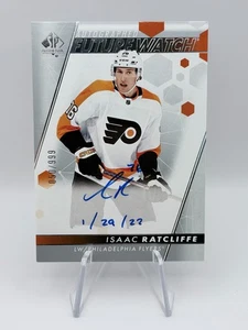 Isaac Ratcliffe 2022-23 SP Authentic Future Watch Auto /999 Date Inscription RC - Bild 1 von 4