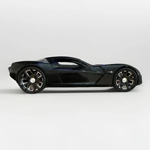 2009 CHEVY CORVETTE STINGRAY CONCEPT 1/24 BLACK JADA TOYS - Picture 1 of 9