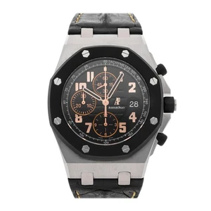 Audemars Piguet Royal Oak Offshore Auto Orologio Da Uomo IN Acciaio - Foto 1 di 5
