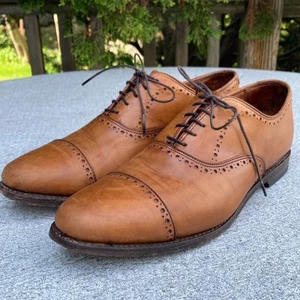 Allen Edmonds HALE Punched Cap Toe Dress Shoes 9 D - Picture 1 of 14