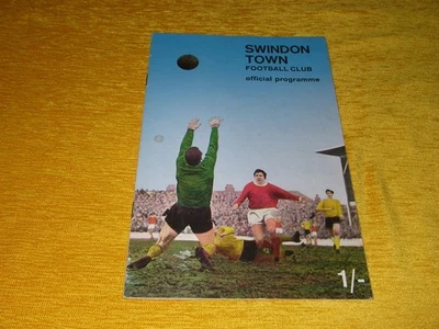Swindon Town v Leicester City  27/9/69. - Image 1 of 4