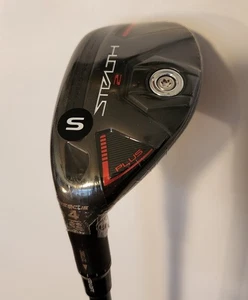 New Left H. TaylorMade Stealth 2 Plus 22* 4 Hybrid Kai'li Red 85 Stiff Flex - Picture 1 of 7