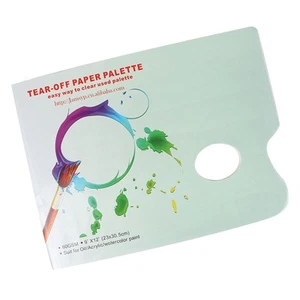 A4 Tear Off Paper Palette 30 Sheets For Watercolor Oil Painting Gouache Supplies - Picture 1 of 12