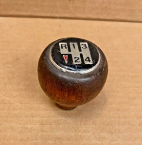 69 70 71 PONTIAC Grand Prix 455 HO HURST 4 SPD WALNUT SHIFTER KNOB RARE Original - Picture 1 of 8