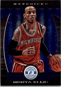 2013-14 Totally Certified Blue Mavericks Basketball Card #98 Monta Ellis /49