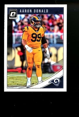 Donruss Optic #54 2018 Aaron Donald Los Angeles Rams cantidad Foto 1 de 2