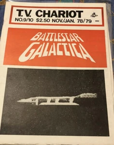 TV CHARIOT 78/ 79 Magazine #9 /10 Battlestar Galactica Lost in Space UFO Star  - Picture 1 of 7
