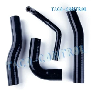 Manguera de radiador negra para camioneta Toyota Hilux 85-95 RN105 RN106 RN111 RN130 22R-E - Imagen 1 de 15