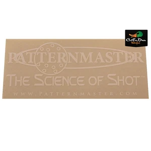 PATTERNMASTER LOGO WINDOW STICKER DECAL CHOKE TUBE SHOTGUN - Picture 1 of 1
