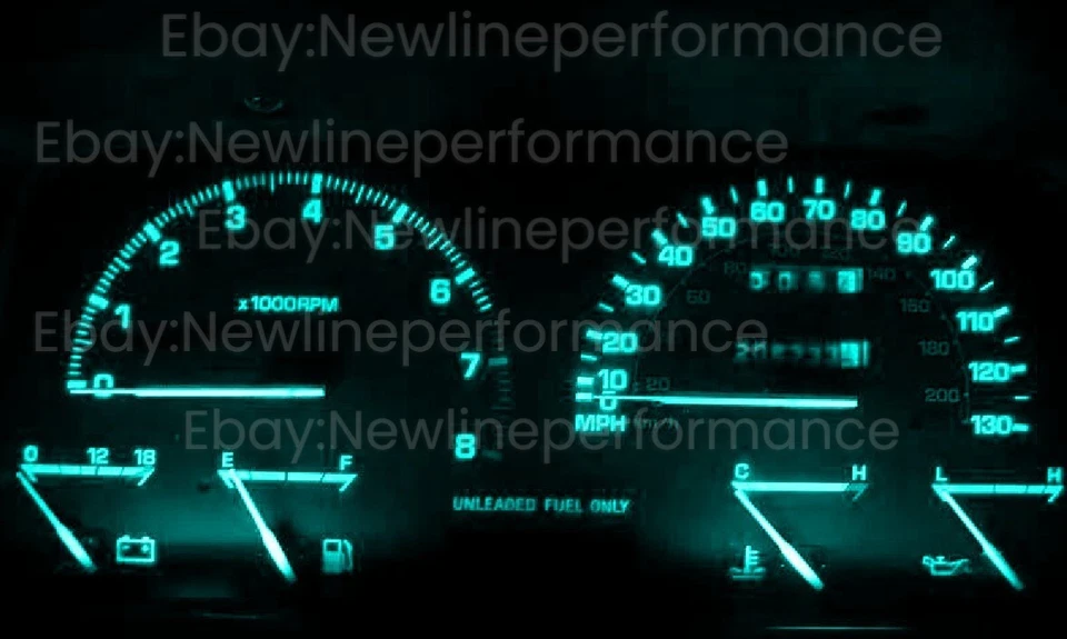 Ice Blue Cluster LED Bulb Kit for Toyota Celica GT Supra 1984-1985 - Image 1 of 1