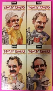 FAWLTY TOWERS: The COMPLETE Collection 4 Tape VHS BBC John Cleese Comedy Videos  - Bild 1 von 12