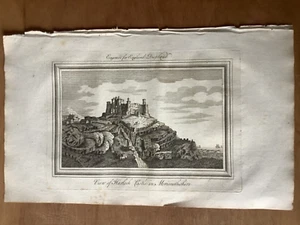 1769 Harlech Castle Merionethshire Original Kupferstich 250+ Jahre - Bild 1 von 3