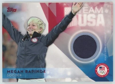 MEGAN RAPINOE (Soccer) Topps 2016 Olympics Relic Card - Image 1 of 2