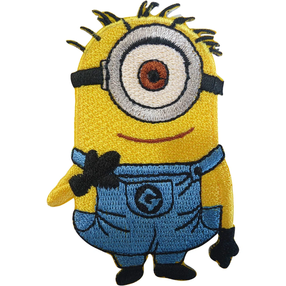 Despicable Me Minions Patch Embroidered Badge Iron Sew On T Shirt Bag Top Jeans