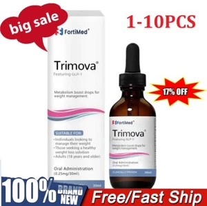 Trimova GLP-1 Drops Trimova Metabolism Drops for Men & Women 30ml Fat Burning- - Picture 1 of 16