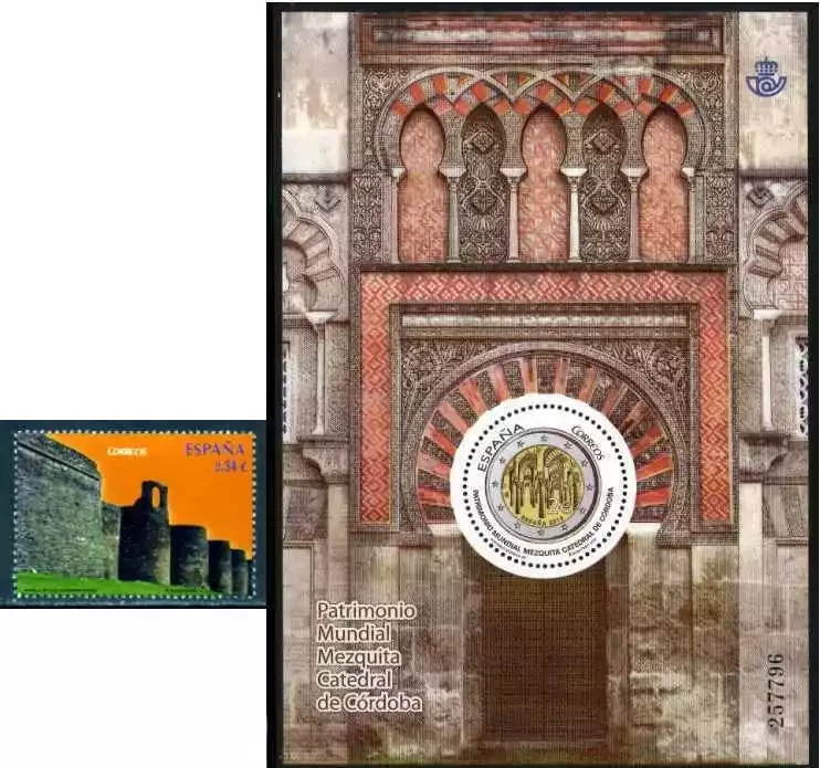 SPAIN ESPAÑA 2010 COMPLETE SET MINT MNH SCOTT 3744-3745 UNESCO WORLD HERITAGE - Image 1 of 1