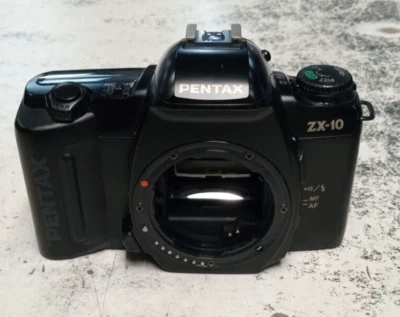 Cuerpo de cámara fotográfica Pentax Zx-10 solo flash Mf Af  Foto 1 de 4