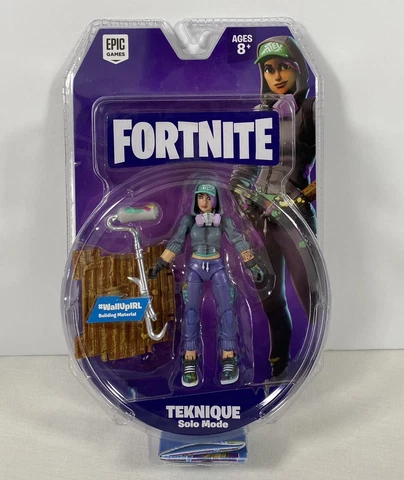 Fortnite TEKNIQUE 4 INCH Figure SOLO MODE Epic Games Jazwares NEW Cover