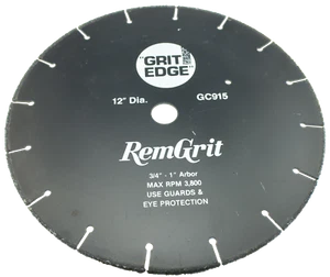 12" Tungsten Carbide Grit Edge Circular Saw Blade Fiberglass Composites REMGRIT - Picture 1 of 7