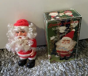 Vintage Walking Bell Ring Musical Santa batteriebetrieben 80er Jahre, mit Box, funktioniert nicht - Bild 1 von 4