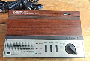 Vintage Radio Shack Duofone TAD-311 Dual Cassette Telephone Answering System - Zdjęcie 1 z 12