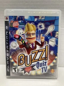Buzz Quiz TV Complete PS3 Video Game- No Buzzers Included Pre Owned Free Ship! - Picture 1 of 3