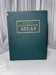 1937 1938 Atlas, Rand McNally, illustrierter Atlas siehe Bilder - Bild 1 von 15