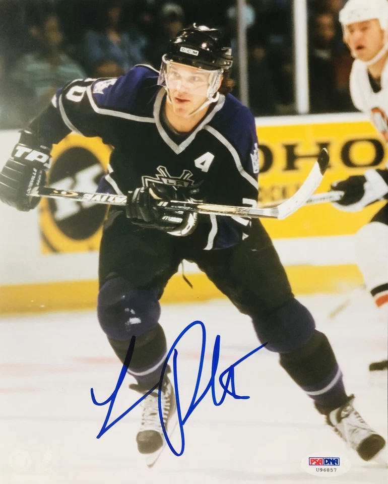 Luc Robitaille Los Angeles Kings Signed 8x10 W/PSA Certification - Image 1 of 4