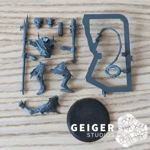Warhammer AoS Warcry Orruk Warclans Bits | Monsta-Killaz | Neckslicer Full Model - Foto 1 di 1