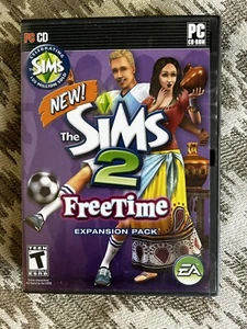 The Sims 2 Freetime PC Game Complete 2008 Expansion - Picture 1 of 6
