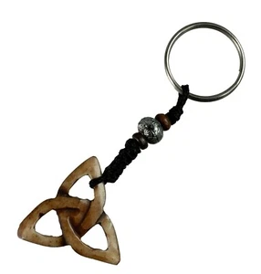 Porte-clé Triquetra Artisanal Fait Main - Népal - # 5652 - Picture 1 of 2