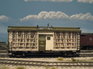 Ambroid (USA) HO L.P.T Co. 2501 Livesay Live Poultry Car Kit. - Picture 1 of 12