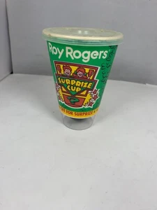 Vintage 1992 Roy Rogers Restaurant Surprise Cup w/Toy mini Boston RedSox helmet - Picture 1 of 9