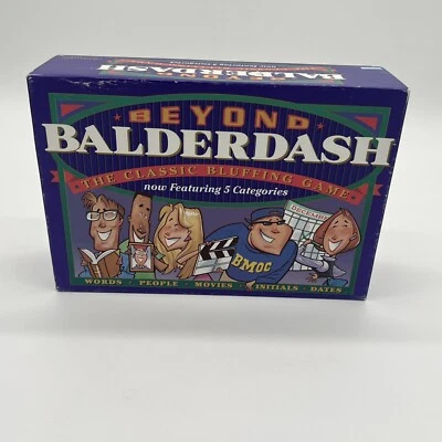 Beyond Balderdash - Parker Brothers 1997 Classic Bluffing Game COMPLETE - Image 1 of 4