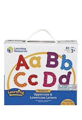 Learning Resources Magnetic Uppercase & Lowercase Letters 3+ NIB - Image 1 of 2