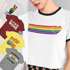 Mujer ORGULLO GAY Camiseta Diseños Orgánica LGBT Lesbiana Regalo Su Navidad Damas - Imagen 1 de 23